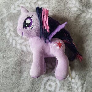 My Little Pony Plush Twilight Sparkle Purple Pink MLP G4 6.5" Stuffed Animal